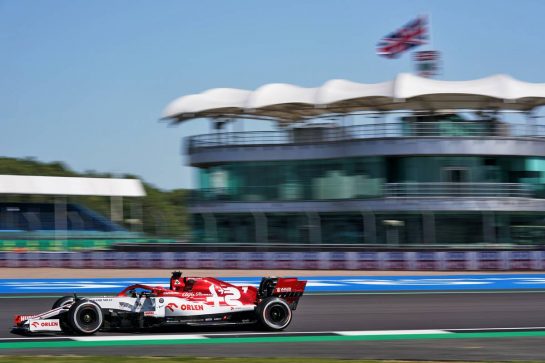 Kimi Raikkonen (FIN) Alfa Romeo Racing C39.
31.07.2020. Formula 1 World Championship, Rd 4, British Grand Prix, Silverstone, England, Practice Day.
- www.xpbimages.com, EMail: requests@xpbimages.com © Copyright: Dungan / XPB Images