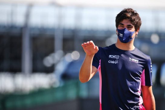Lance Stroll (CDN) Racing Point F1 Team.
31.07.2020. Formula 1 World Championship, Rd 4, British Grand Prix, Silverstone, England, Practice Day.
- www.xpbimages.com, EMail: requests@xpbimages.com © Copyright: Batchelor / XPB Images