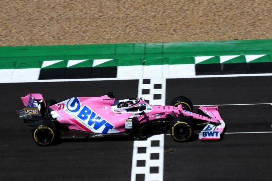 Nico Hulkenberg (GER) Racing Point F1 Team RP20.
31.07.2020. Formula 1 World Championship, Rd 4, British Grand Prix, Silverstone, England, Practice Day.
- www.xpbimages.com, EMail: requests@xpbimages.com © Copyright: Batchelor / XPB Images