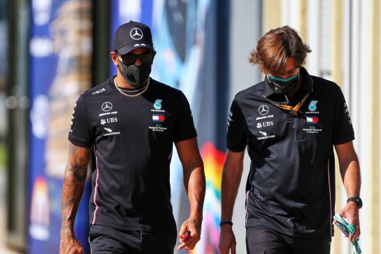 Lewis Hamilton (GBR) Mercedes AMG F1.
31.07.2020. Formula 1 World Championship, Rd 4, British Grand Prix, Silverstone, England, Practice Day.
- www.xpbimages.com, EMail: requests@xpbimages.com © Copyright: Moy / XPB Images