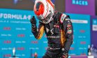 Techeetah celebrate a race win for Jean-Eric Vergne and the series championship for driver Antonio Felix da Costa