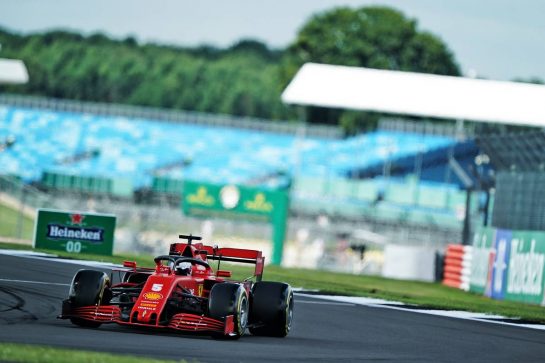 Sebastian Vettel (GER) Ferrari SF1000.
01.08.2020. Formula 1 World Championship, Rd 4, British Grand Prix, Silverstone, England, Qualifying Day.
- www.xpbimages.com, EMail: requests@xpbimages.com © Copyright: Dungan / XPB Images