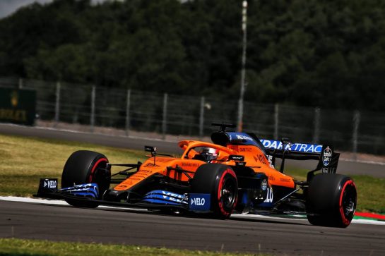 Carlos Sainz Jr (ESP) McLaren MCL35.
01.08.2020. Formula 1 World Championship, Rd 4, British Grand Prix, Silverstone, England, Qualifying Day.
- www.xpbimages.com, EMail: requests@xpbimages.com © Copyright: Batchelor / XPB Images