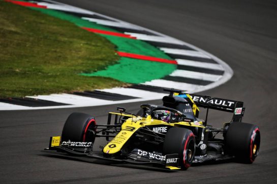 Daniel Ricciardo (AUS) Renault F1 Team RS20.
01.08.2020. Formula 1 World Championship, Rd 4, British Grand Prix, Silverstone, England, Qualifying Day.
- www.xpbimages.com, EMail: requests@xpbimages.com © Copyright: Batchelor / XPB Images