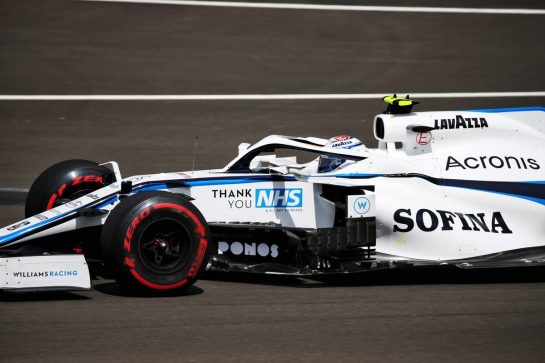 Nicholas Latifi (CDN) Williams Racing FW43.
01.08.2020. Formula 1 World Championship, Rd 4, British Grand Prix, Silverstone, England, Qualifying Day.
- www.xpbimages.com, EMail: requests@xpbimages.com © Copyright: Batchelor / XPB Images