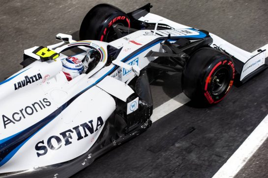 Nicholas Latifi (CDN) Williams Racing FW43.
01.08.2020. Formula 1 World Championship, Rd 4, British Grand Prix, Silverstone, England, Qualifying Day.
- www.xpbimages.com, EMail: requests@xpbimages.com © Copyright: Bearne / XPB Images