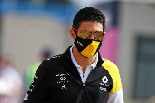 Esteban Ocon (FRA) Renault F1 Team.
02.08.2020. Formula 1 World Championship, Rd 4, British Grand Prix, Silverstone, England, Race Day.
- www.xpbimages.com, EMail: requests@xpbimages.com © Copyright: Moy / XPB Images