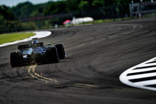 Lewis Hamilton (GBR) Mercedes AMG F1 W11.
07.08.2020. Formula 1 World Championship, Rd 5, 70th Anniversary Grand Prix, Silverstone, England, Practice Day.
- www.xpbimages.com, EMail: requests@xpbimages.com © Copyright: Dungan / XPB Images