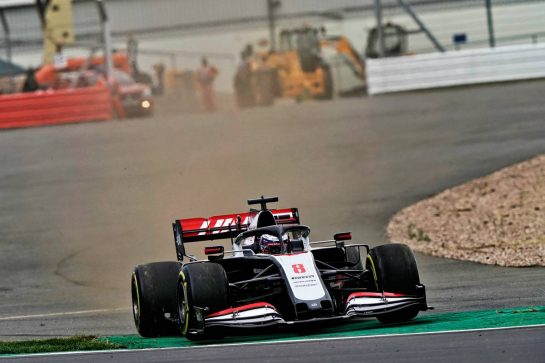 Romain Grosjean (FRA) Haas F1 Team VF-20.
07.08.2020. Formula 1 World Championship, Rd 5, 70th Anniversary Grand Prix, Silverstone, England, Practice Day.
- www.xpbimages.com, EMail: requests@xpbimages.com © Copyright: Dungan / XPB Images