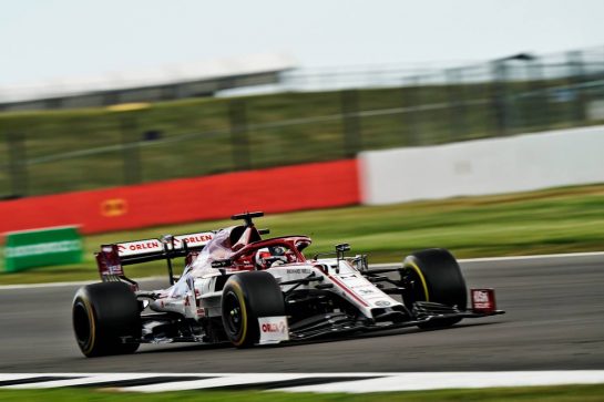 Kimi Raikkonen (FIN) Alfa Romeo Racing C39.
07.08.2020. Formula 1 World Championship, Rd 5, 70th Anniversary Grand Prix, Silverstone, England, Practice Day.
- www.xpbimages.com, EMail: requests@xpbimages.com © Copyright: Dungan / XPB Images