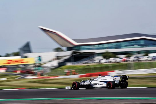 George Russell (GBR) Williams Racing FW43.
08.08.2020. Formula 1 World Championship, Rd 5, 70th Anniversary Grand Prix, Silverstone, England, Qualifying Day.
- www.xpbimages.com, EMail: requests@xpbimages.com © Copyright: Dungan / XPB Images