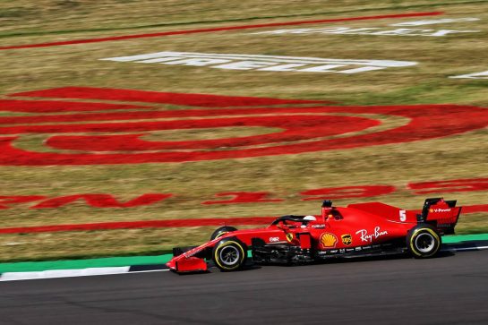 Sebastian Vettel (GER) Ferrari SF1000.
08.08.2020. Formula 1 World Championship, Rd 5, 70th Anniversary Grand Prix, Silverstone, England, Qualifying Day.
- www.xpbimages.com, EMail: requests@xpbimages.com © Copyright: Batchelor / XPB Images