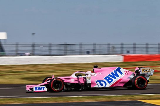 Nico Hulkenberg (GER) Racing Point F1 Team RP20.
08.08.2020. Formula 1 World Championship, Rd 5, 70th Anniversary Grand Prix, Silverstone, England, Qualifying Day.
- www.xpbimages.com, EMail: requests@xpbimages.com © Copyright: Batchelor / XPB Images