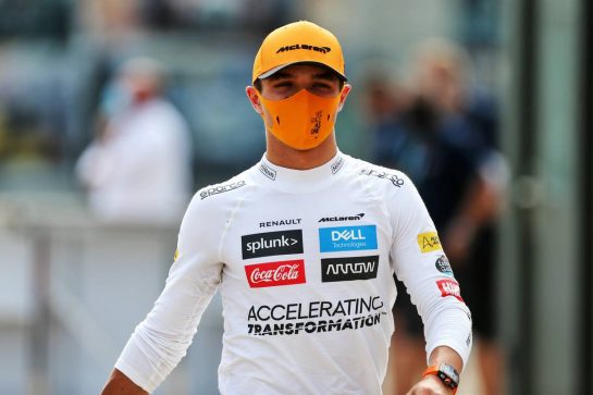 Lando Norris (GBR) McLaren.
08.08.2020. Formula 1 World Championship, Rd 5, 70th Anniversary Grand Prix, Silverstone, England, Qualifying Day.
- www.xpbimages.com, EMail: requests@xpbimages.com © Copyright: Moy / XPB Images