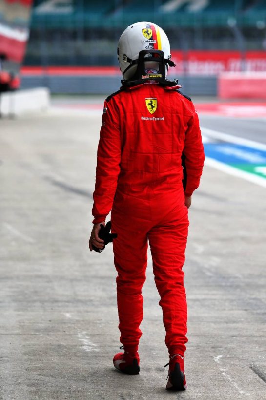 Sebastian Vettel (GER) Ferrari.
08.08.2020. Formula 1 World Championship, Rd 5, 70th Anniversary Grand Prix, Silverstone, England, Qualifying Day.
- www.xpbimages.com, EMail: requests@xpbimages.com © Copyright: Moy / XPB Images