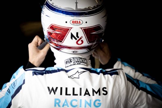 Nicholas Latifi (CDN) Williams Racing.
08.08.2020. Formula 1 World Championship, Rd 5, 70th Anniversary Grand Prix, Silverstone, England, Qualifying Day.
- www.xpbimages.com, EMail: requests@xpbimages.com © Copyright: Bearne / XPB Images