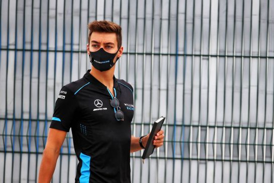 George Russell (GBR) Williams Racing.
09.08.2020. Formula 1 World Championship, Rd 5, 70th Anniversary Grand Prix, Silverstone, England, Race Day.
- www.xpbimages.com, EMail: requests@xpbimages.com © Copyright: Batchelor / XPB Images