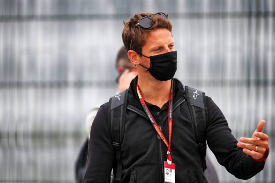 Romain Grosjean (FRA) Haas F1 Team.
09.08.2020. Formula 1 World Championship, Rd 5, 70th Anniversary Grand Prix, Silverstone, England, Race Day.
- www.xpbimages.com, EMail: requests@xpbimages.com © Copyright: Batchelor / XPB Images