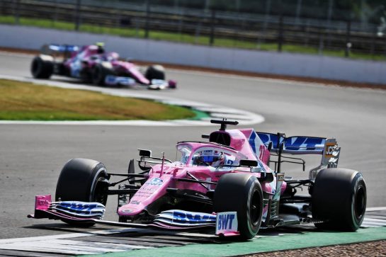 Nico Hulkenberg (GER) Racing Point F1 Team RP20.
09.08.2020. Formula 1 World Championship, Rd 5, 70th Anniversary Grand Prix, Silverstone, England, Race Day.
- www.xpbimages.com, EMail: requests@xpbimages.com © Copyright: Batchelor / XPB Images
