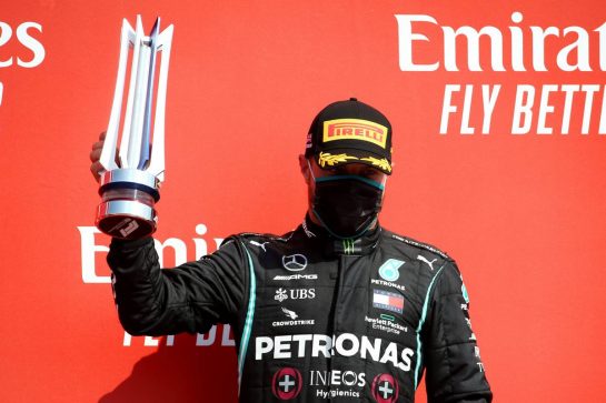 Valtteri Bottas (FIN) Mercedes AMG F1 W11.
09.08.2020. Formula 1 World Championship, Rd 5, 70th Anniversary Grand Prix, Silverstone, England, Race Day.
- www.xpbimages.com, EMail: requests@xpbimages.com © Copyright: Batchelor / XPB Images