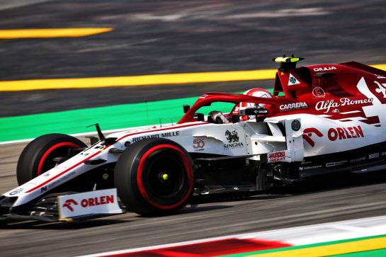 Antonio Giovinazzi (ITA) Alfa Romeo Racing C39.
14.08.2020 Formula 1 World Championship, Rd 6, Spanish Grand Prix, Barcelona, Spain, Practice Day.
- www.xpbimages.com, EMail: requests@xpbimages.com © Copyright: Filipe / XPB Images