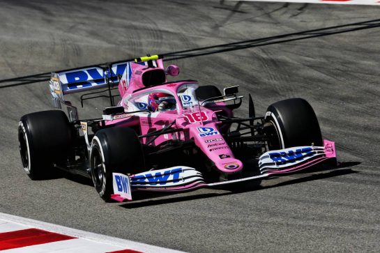 Lance Stroll (CDN) Racing Point F1 Team RP20.
14.08.2020 Formula 1 World Championship, Rd 6, Spanish Grand Prix, Barcelona, Spain, Practice Day.
- www.xpbimages.com, EMail: requests@xpbimages.com © Copyright: Batchelor / XPB Images