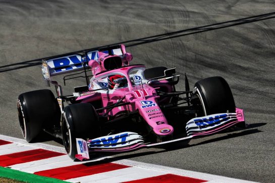 Sergio Perez (MEX) Racing Point F1 Team RP19.
14.08.2020 Formula 1 World Championship, Rd 6, Spanish Grand Prix, Barcelona, Spain, Practice Day.
- www.xpbimages.com, EMail: requests@xpbimages.com © Copyright: Batchelor / XPB Images