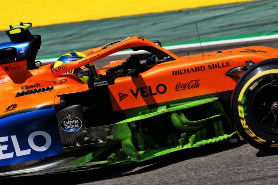 Lando Norris (GBR) McLaren MCL35.
14.08.2020 Formula 1 World Championship, Rd 6, Spanish Grand Prix, Barcelona, Spain, Practice Day.
- www.xpbimages.com, EMail: requests@xpbimages.com © Copyright: Batchelor / XPB Images