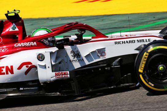 Antonio Giovinazzi (ITA) Alfa Romeo Racing C39.
14.08.2020 Formula 1 World Championship, Rd 6, Spanish Grand Prix, Barcelona, Spain, Practice Day.
- www.xpbimages.com, EMail: requests@xpbimages.com © Copyright: Batchelor / XPB Images