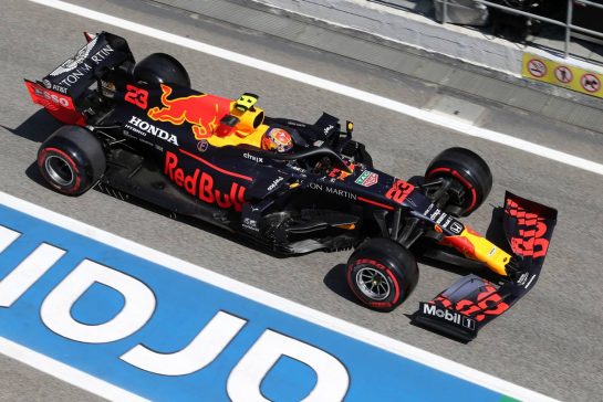 Alexander Albon (THA) Red Bull Racing RB16.
14.08.2020 Formula 1 World Championship, Rd 6, Spanish Grand Prix, Barcelona, Spain, Practice Day.
- www.xpbimages.com, EMail: requests@xpbimages.com © Copyright: Charniaux / XPB Images