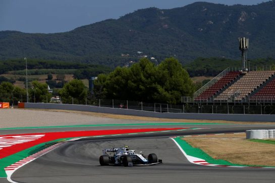 Nicholas Latifi (CDN) Williams Racing FW43.
14.08.2020 Formula 1 World Championship, Rd 6, Spanish Grand Prix, Barcelona, Spain, Practice Day.
- www.xpbimages.com, EMail: requests@xpbimages.com © Copyright: Batchelor / XPB Images