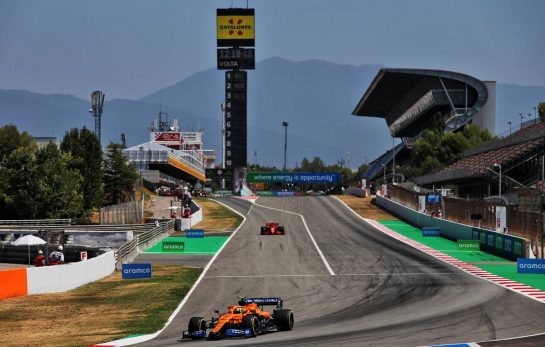 Lando Norris (GBR) McLaren MCL35.
15.08.2020. Formula 1 World Championship, Rd 6, Spanish Grand Prix, Barcelona, Spain, Qualifying Day.
- www.xpbimages.com, EMail: requests@xpbimages.com © Copyright: Batchelor / XPB Images