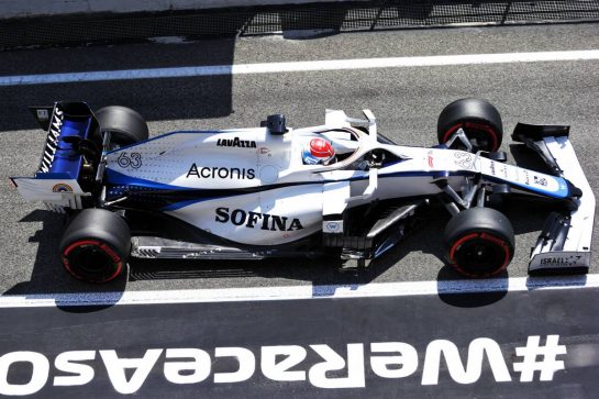 George Russell (GBR) Williams Racing FW43.
15.08.2020. Formula 1 World Championship, Rd 6, Spanish Grand Prix, Barcelona, Spain, Qualifying Day.
- www.xpbimages.com, EMail: requests@xpbimages.com © Copyright: Bearne / XPB Images