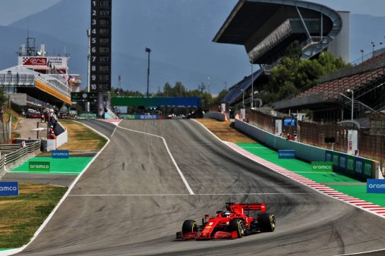 Sebastian Vettel (GER) Ferrari SF1000.
15.08.2020. Formula 1 World Championship, Rd 6, Spanish Grand Prix, Barcelona, Spain, Qualifying Day.
- www.xpbimages.com, EMail: requests@xpbimages.com © Copyright: Batchelor / XPB Images