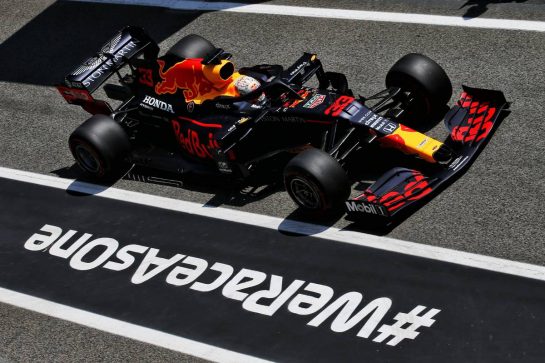 Max Verstappen (NLD) Red Bull Racing RB16.
15.08.2020. Formula 1 World Championship, Rd 6, Spanish Grand Prix, Barcelona, Spain, Qualifying Day.
- www.xpbimages.com, EMail: requests@xpbimages.com © Copyright: Batchelor / XPB Images