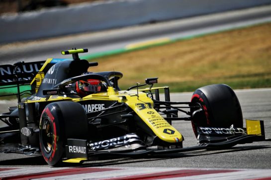 Esteban Ocon (FRA) Renault F1 Team RS20.
15.08.2020. Formula 1 World Championship, Rd 6, Spanish Grand Prix, Barcelona, Spain, Qualifying Day.
- www.xpbimages.com, EMail: requests@xpbimages.com © Copyright: Batchelor / XPB Images