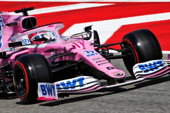 Sergio Perez (MEX) Racing Point F1 Team RP19.
15.08.2020. Formula 1 World Championship, Rd 6, Spanish Grand Prix, Barcelona, Spain, Qualifying Day.
- www.xpbimages.com, EMail: requests@xpbimages.com © Copyright: Batchelor / XPB Images