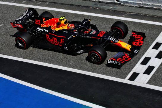 Alexander Albon (THA) Red Bull Racing RB16.
15.08.2020. Formula 1 World Championship, Rd 6, Spanish Grand Prix, Barcelona, Spain, Qualifying Day.
- www.xpbimages.com, EMail: requests@xpbimages.com © Copyright: Batchelor / XPB Images