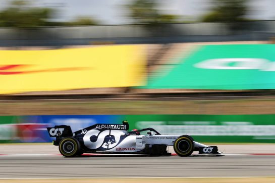Pierre Gasly (FRA) AlphaTauri AT01.
16.08.2020. Formula 1 World Championship, Rd 6, Spanish Grand Prix, Barcelona, Spain, Race Day.
- www.xpbimages.com, EMail: requests@xpbimages.com © Copyright: Filipe / XPB Images