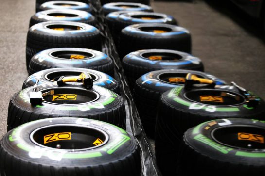 Renault F1 Team - Pirelli tyres.
27.08.2020. Formula 1 World Championship, Rd 7, Belgian Grand Prix, Spa Francorchamps, Belgium, Preparation Day.
- www.xpbimages.com, EMail: requests@xpbimages.com © Copyright: Moy / XPB Images