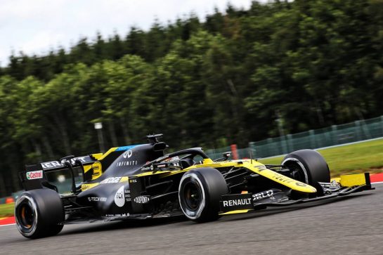Daniel Ricciardo (AUS) Renault F1 Team RS20.
28.08.2020. Formula 1 World Championship, Rd 7, Belgian Grand Prix, Spa Francorchamps, Belgium, Practice Day.
- www.xpbimages.com, EMail: requests@xpbimages.com - copy of publication required for printed pictures. Every used picture is fee-liable. © Copyright: Charniaux / XPB Images