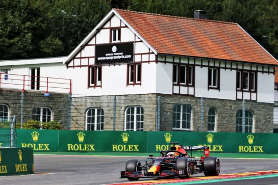 Max Verstappen (NLD) Red Bull Racing RB16.
28.08.2020. Formula 1 World Championship, Rd 7, Belgian Grand Prix, Spa Francorchamps, Belgium, Practice Day.
- www.xpbimages.com, EMail: requests@xpbimages.com © Copyright: Batchelor / XPB Images