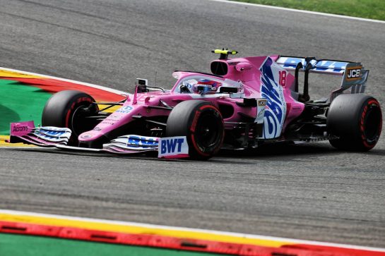 Lance Stroll (CDN) Racing Point F1 Team RP20.
28.08.2020. Formula 1 World Championship, Rd 7, Belgian Grand Prix, Spa Francorchamps, Belgium, Practice Day.
- www.xpbimages.com, EMail: requests@xpbimages.com © Copyright: Batchelor / XPB Images