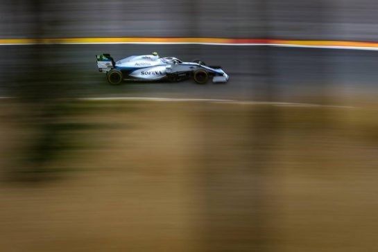 Nicholas Latifi (CDN), Williams Racing 
28.08.2020. Formula 1 World Championship, Rd 7, Belgian Grand Prix, Spa Francorchamps, Belgium, Practice Day.
- www.xpbimages.com, EMail: requests@xpbimages.com - copy of publication required for printed pictures. Every used picture is fee-liable. © Copyright: Charniaux / XPB Images