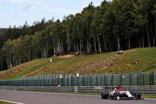 Kimi Raikkonen (FIN) Alfa Romeo Racing C39.
28.08.2020. Formula 1 World Championship, Rd 7, Belgian Grand Prix, Spa Francorchamps, Belgium, Practice Day.
- www.xpbimages.com, EMail: requests@xpbimages.com © Copyright: Batchelor / XPB Images