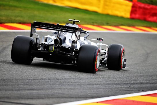 Pierre Gasly (FRA) AlphaTauri AT01.
28.08.2020. Formula 1 World Championship, Rd 7, Belgian Grand Prix, Spa Francorchamps, Belgium, Practice Day.
- www.xpbimages.com, EMail: requests@xpbimages.com © Copyright: Batchelor / XPB Images