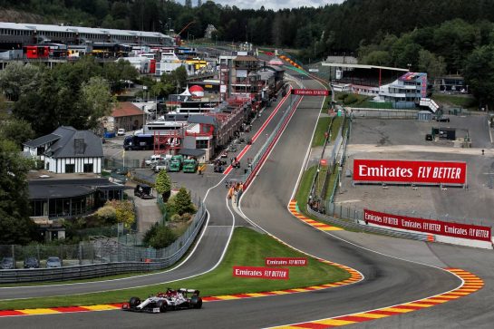 Kimi Raikkonen (FIN) Alfa Romeo Racing C39.
29.08.2020. Formula 1 World Championship, Rd 7, Belgian Grand Prix, Spa Francorchamps, Belgium, Qualifying Day.
- www.xpbimages.com, EMail: requests@xpbimages.com © Copyright: Batchelor / XPB Images