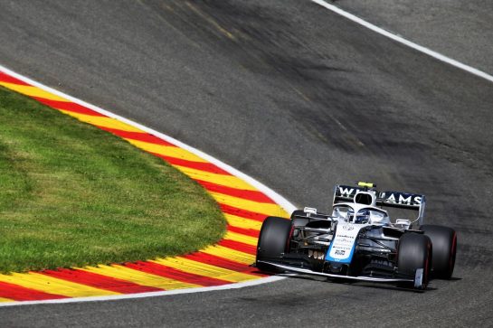Nicholas Latifi (CDN) Williams Racing FW43.
29.08.2020. Formula 1 World Championship, Rd 7, Belgian Grand Prix, Spa Francorchamps, Belgium, Qualifying Day.
- www.xpbimages.com, EMail: requests@xpbimages.com © Copyright: Batchelor / XPB Images
