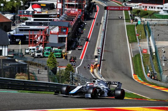George Russell (GBR) Williams Racing FW43.
29.08.2020. Formula 1 World Championship, Rd 7, Belgian Grand Prix, Spa Francorchamps, Belgium, Qualifying Day.
- www.xpbimages.com, EMail: requests@xpbimages.com © Copyright: Batchelor / XPB Images