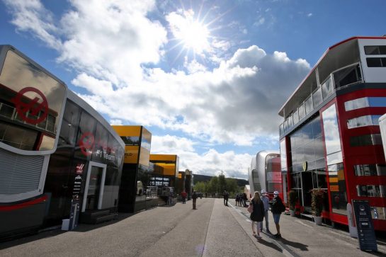 Paddock atmosphere.
29.08.2020. Formula 1 World Championship, Rd 7, Belgian Grand Prix, Spa Francorchamps, Belgium, Qualifying Day.
- www.xpbimages.com, EMail: requests@xpbimages.com © Copyright: Moy / XPB Images